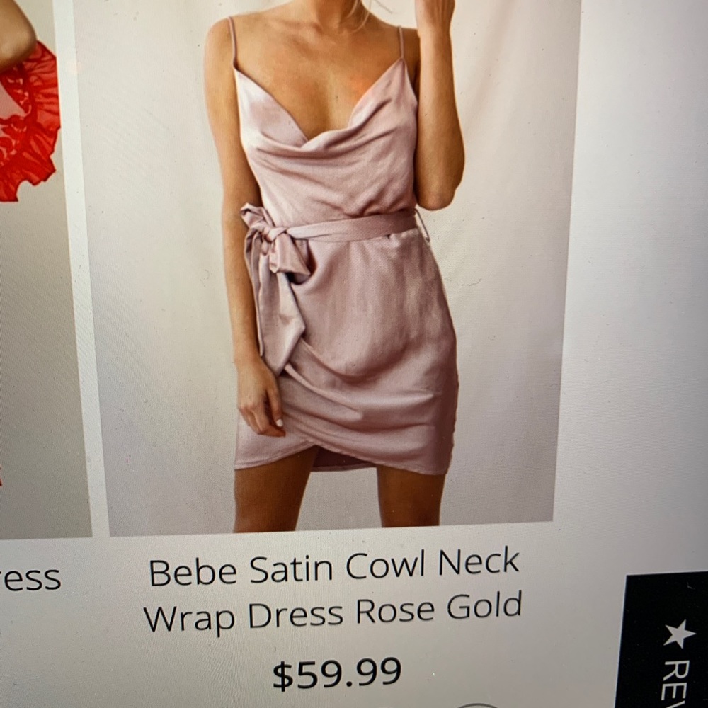 Satin dress from Selfie Leslie
